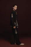 Ezra Hand Embroidered Nehru Jacket (Men)