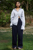 "DHARI" MONOCHROME RELAXED FIT SHIRT