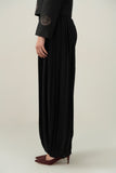 'RAAG' BLACK DRAPED TROUSERS (F)