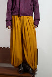 'RAAG' MUSTARD DRAPED TROUSER (F)
