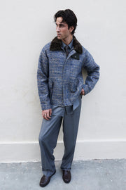 ‘RAFEEQ' HAND CRAFTED UTILITY JACKET (M)