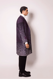 'ELEMENT' JACQUARD WEAVE LONG COAT